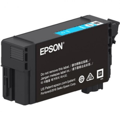 Epson UltraChrome XD2 Cyan Ink Cartridge, 350MLT41P2