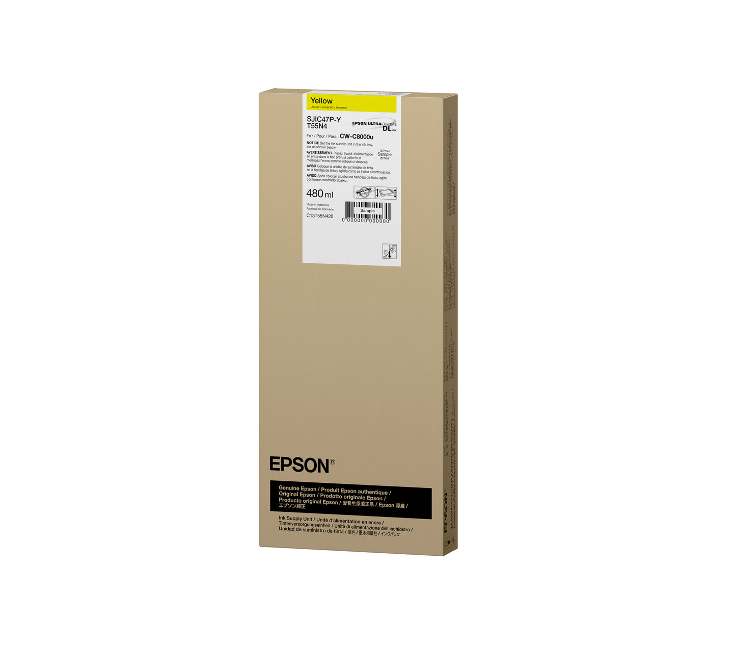 UltraChrome® DL SJIC47P Ink for the CW-C8000 series printer