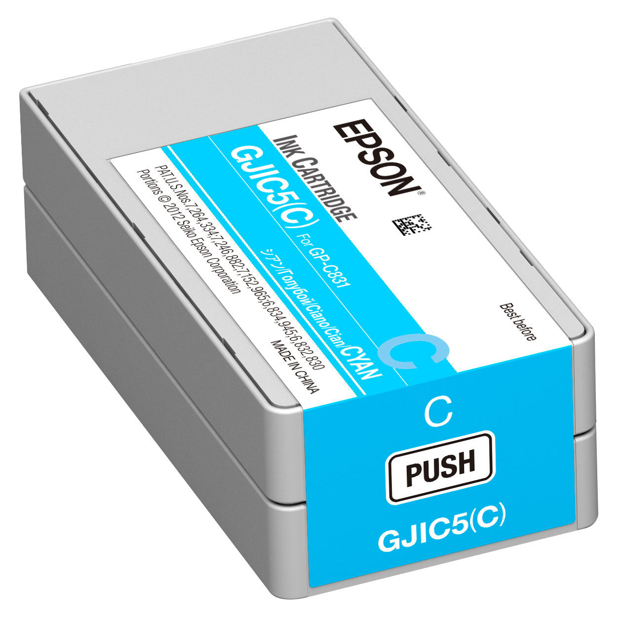 Cartouche d'encre cyan Epson GP-C831 GJIC5(C) SKU : C13S020564