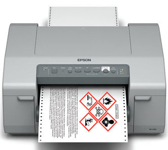 Imprimante d'étiquettes couleur Epson GP-C831 (référence : C11CC68121)