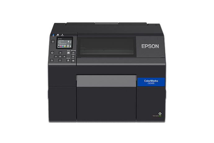 Imprimante d'étiquettes à jet d'encre couleur mate ColorWorks CW-C6500A avec coupe-papier automatique