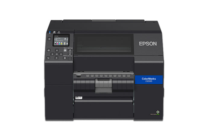 ColorWorks CW-C6500P Color Matte Inkjet Label Printer with Peel-and-Present