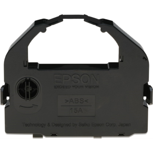 7762L EPSON RIBBON, FABRIC, BLACK, LQ670/680/680 LQ2550/25