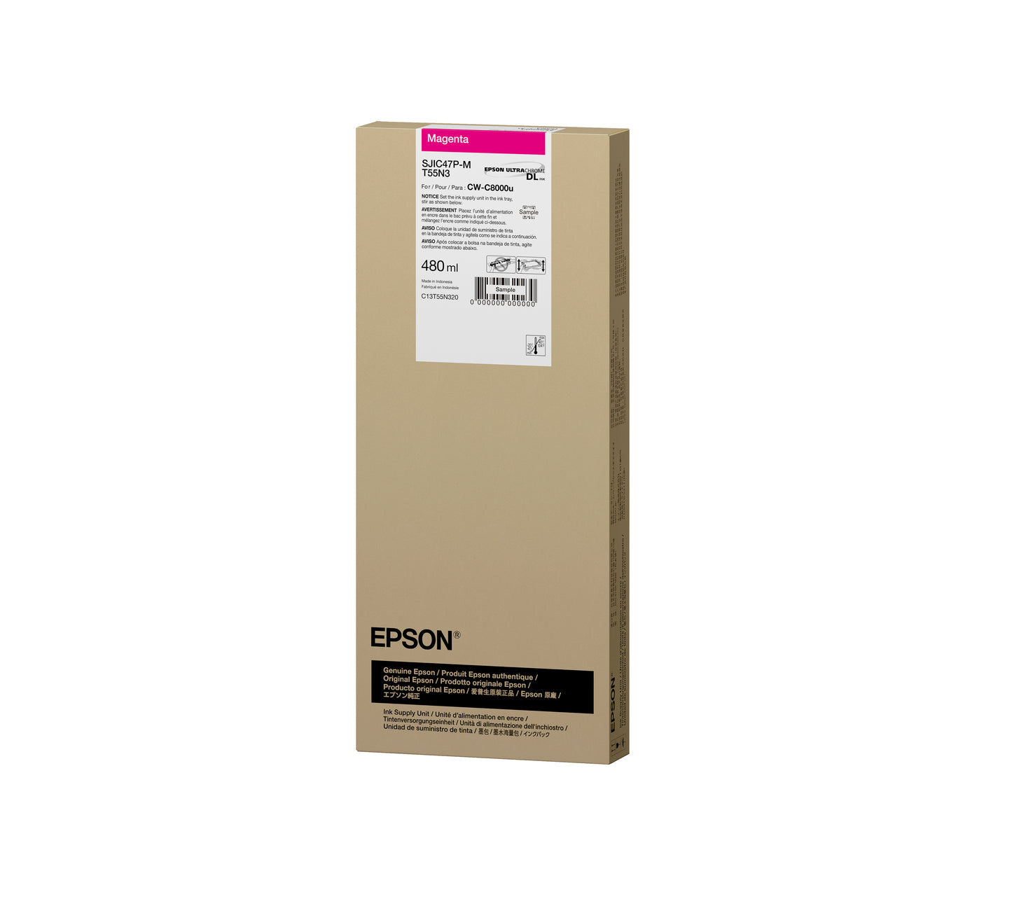 UltraChrome® DL SJIC47P Ink for the CW-C8000 series printer