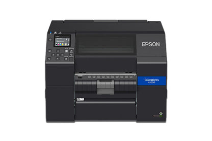 ColorWorks CW-C6500P Color Matte Inkjet Label Printer with Peel-and-Present